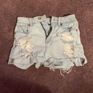 american eagle jean shorts, 00, no problems i just grew out of them